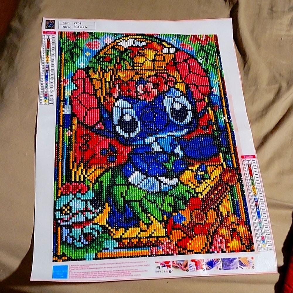 Stitch diamond painting